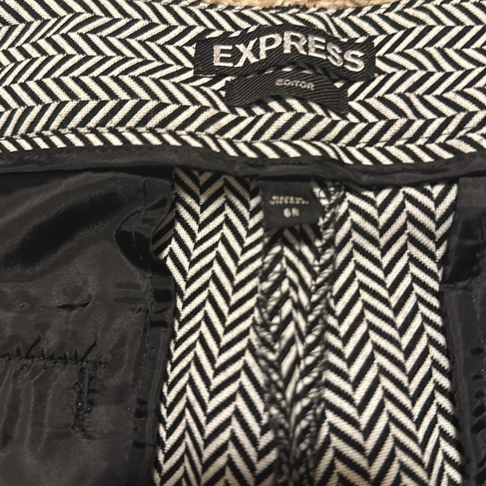 Express Editor Size 6R pants - Picture 4 of 5
